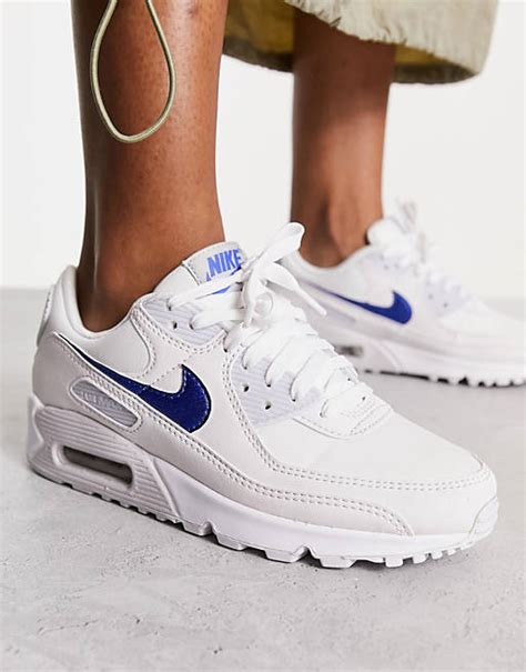 nike air max sneeker blauw